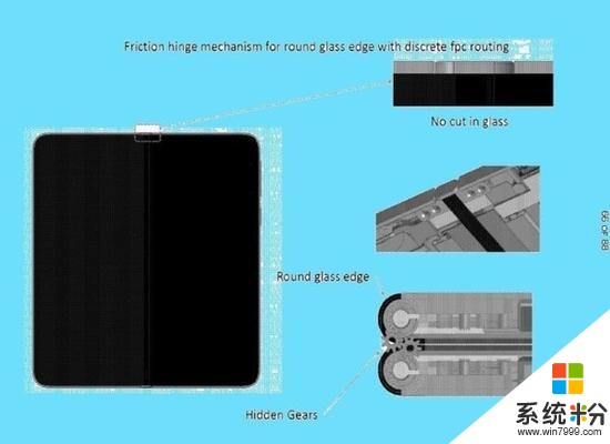 微軟可折疊手機曝光,OLED屏加玻璃外殼(3)