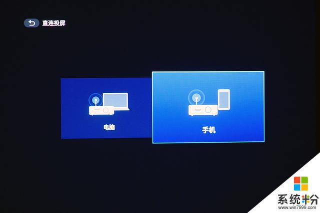 手機開機畫麵如何投影